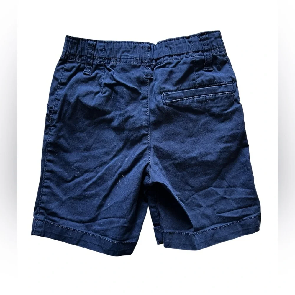 Oshkosh B’gosh Boys Navy Blue Flat Front Shorts | 5T